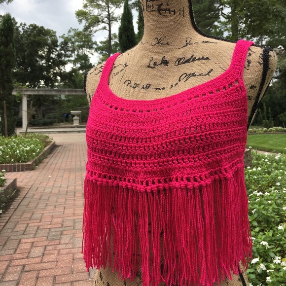 ❤️💝  HANDMADE CROCHET BLOUSE TOP - Picture 1 of 2